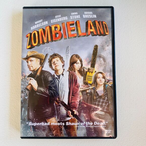 Zombieland (DVD, 2009)  Woody Harrelson Jesse Eisenberg Pre-Owned Good - Picture 1 of 1